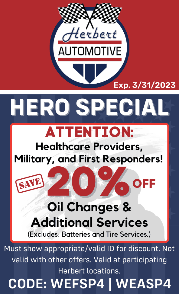 Automotive Service Specials Oil Change Coupons Herbert Automotive